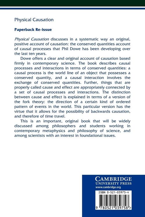 Produktbild: Physical Causation