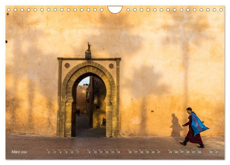 Produktbild: Die Farben Marokkos (Wandkalender 2026 DIN A4 quer), CALVENDO Monatskalender