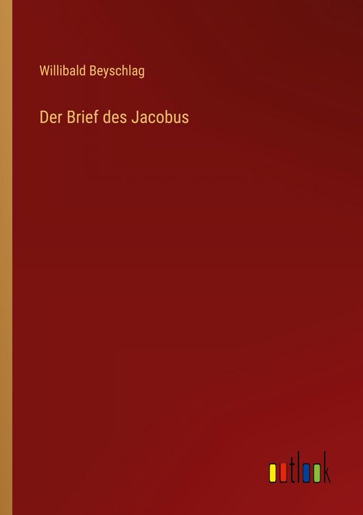 Produktbild: Der Brief des Jacobus