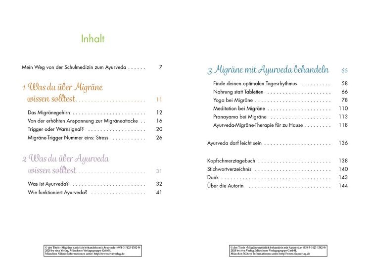Produktbild: Migr&auml;ne nat&uuml;rlich behandeln mit Ayurveda