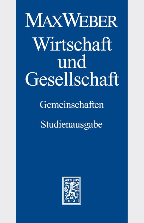 Produktbild: Max Weber-Studienausgabe