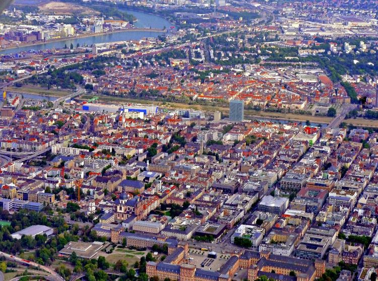 Produktbild: Innenstadt, Mannheim/Deutschland (Puzzle)