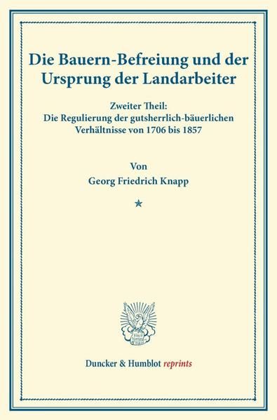 Produktbild: Die Bauern-Befreiung und der Ursprung der Landarbeiter