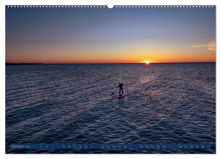 Produktbild: Zingst - die Ostsee von ihrer sch&ouml;nsten Seite (Wandkalender 2026 DIN A2 quer), CALVENDO Monatskalender