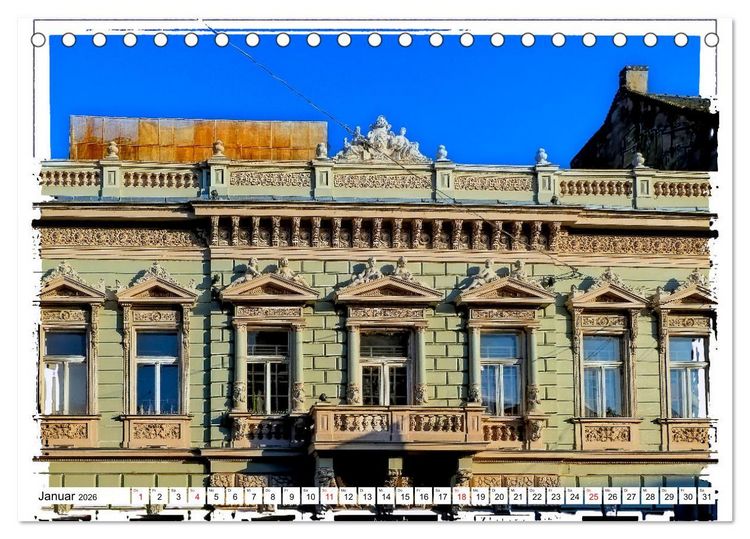Produktbild: Novi Sad Serbiens unbekannte Sch&ouml;nheit (Tischkalender 2026 DIN A5 quer), CALVENDO Monatskalender