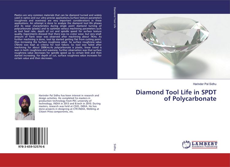 Produktbild: Diamond Tool Life in SPDT of Polycarbonate