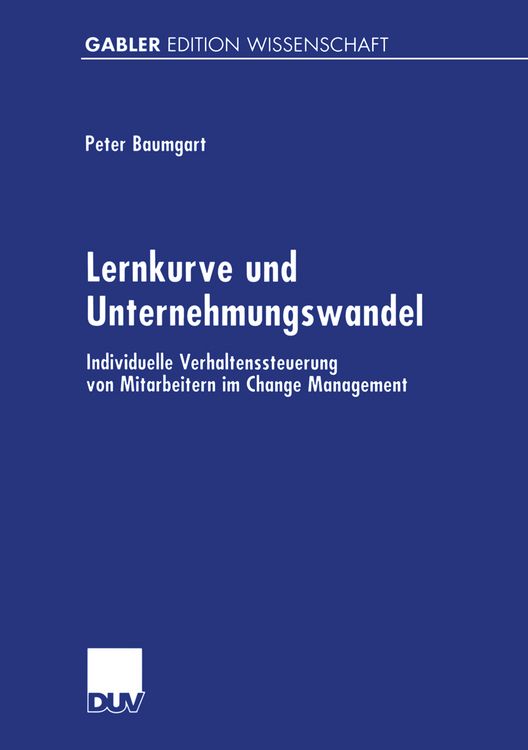 Produktbild: Lernkurve und Unternehmungswandel