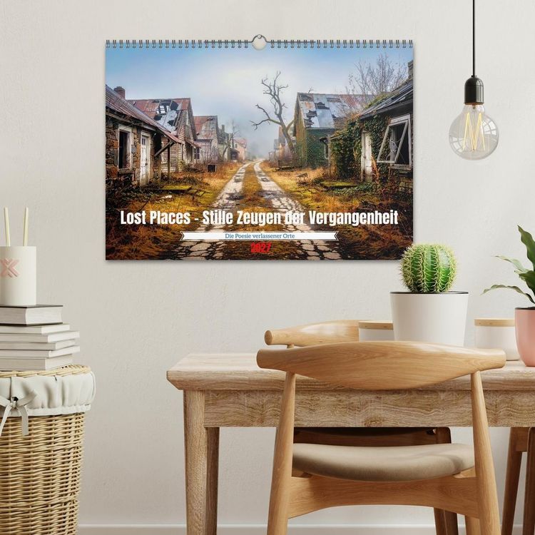 Produktbild: Lost Places &ndash; Stille Zeugen der Vergangenheit (Wandkalender 2027 DIN A3 quer), CALVENDO Monatskalender