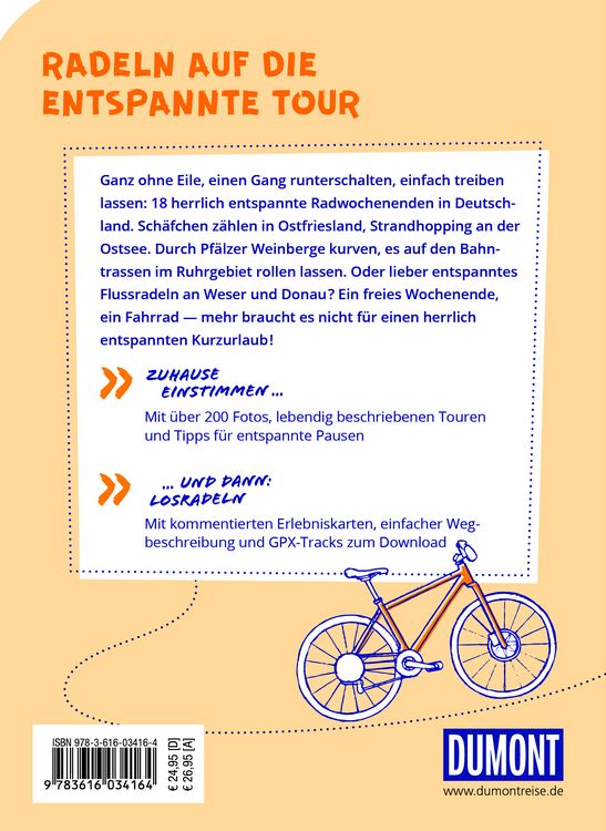 Produktbild: DUMONT Radelzeit in Deutschland