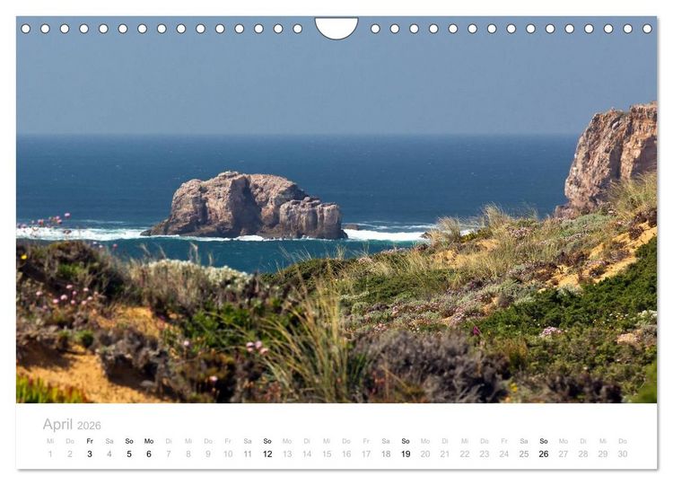 Produktbild: Portugal im Fr&uuml;hling (Wandkalender 2026 DIN A4 quer), CALVENDO Monatskalender