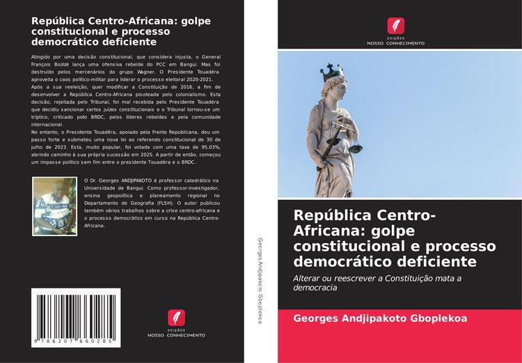 Produktbild: Rep&uacute;blica Centro-Africana: golpe constitucional e processo democr&aacute;tico deficiente