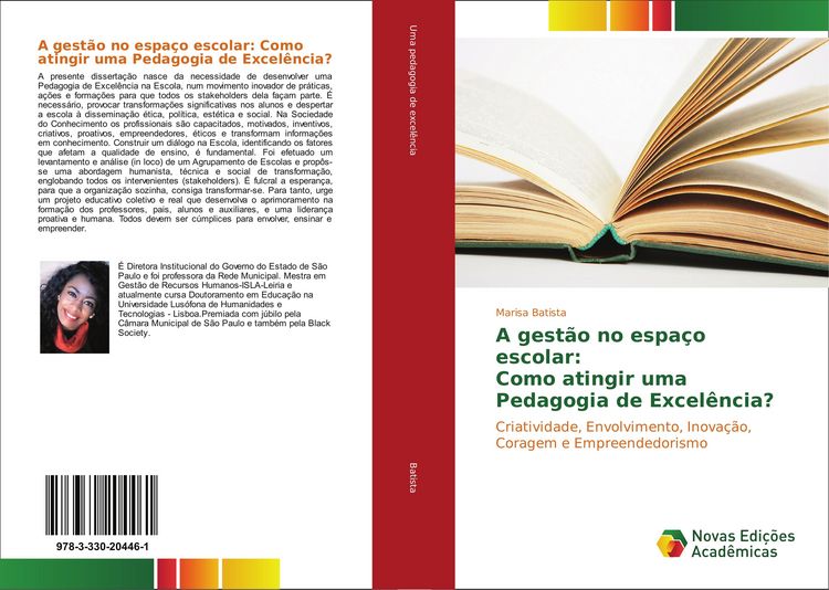 Produktbild: A gest&atilde;o no espa&ccedil;o escolar: Como atingir uma Pedagogia de Excel&ecirc;ncia?