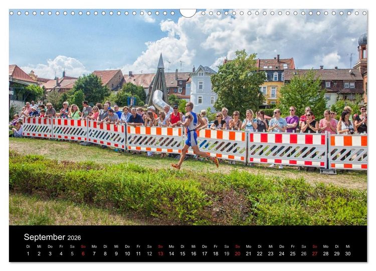 Produktbild: Fascination Triathlon (Wandkalender 2026 DIN A3 quer), CALVENDO Monatskalender