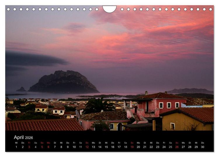 Produktbild: Sardinien (Wandkalender 2026 DIN A4 quer), CALVENDO Monatskalender