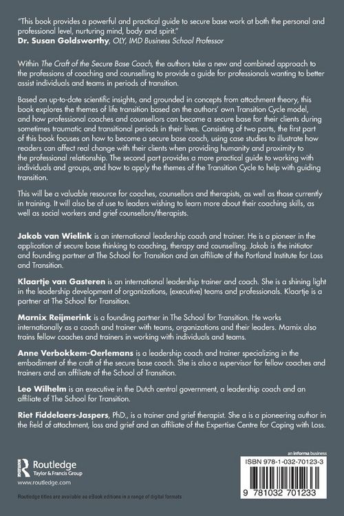 Produktbild: The Craft of the Secure Base Coach