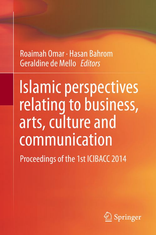 Produktbild: Islamic perspectives relating to business, arts, culture and communication