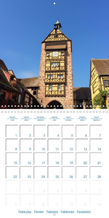 Produktbild: Wojciech, G: France Alsace - Charming Wine Region (Wall Cale