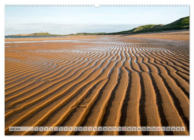 Produktbild: NORTHUMBERLAND 2026 (hochwertiger Premium Wandkalender 2026 DIN A2 quer), Kunstdruck in Hochglanz
