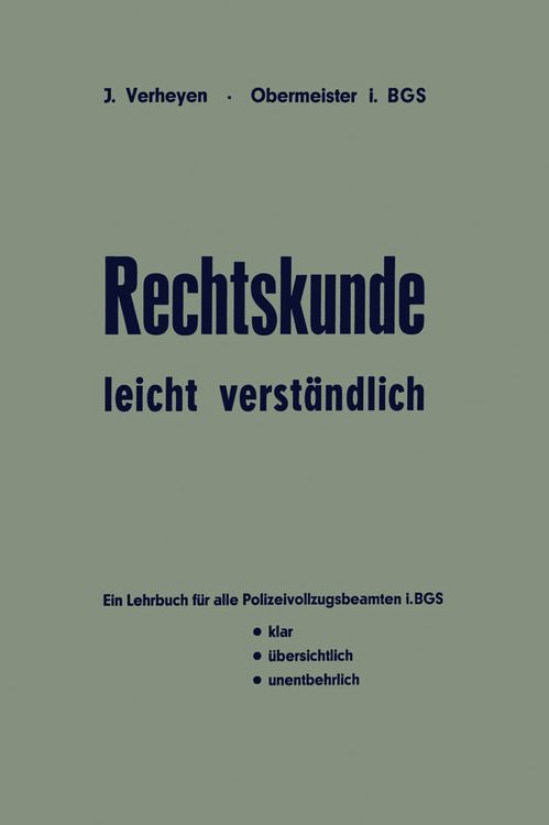 Produktbild: Rechtskunde &mdash; leicht verst&auml;ndlich