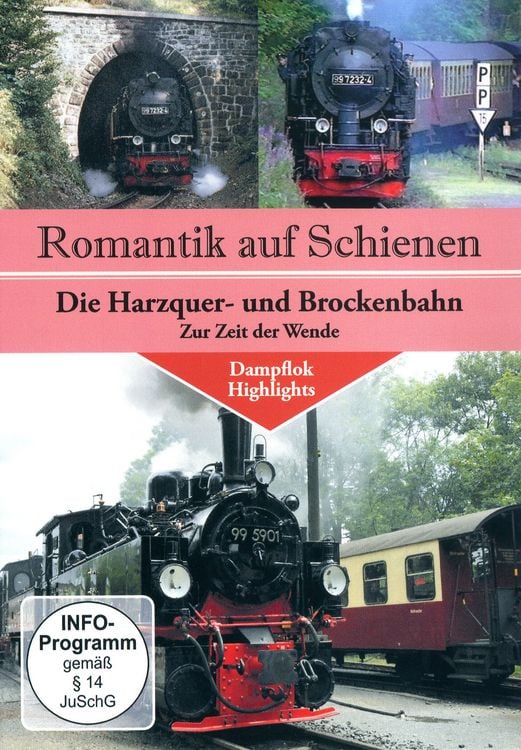 Produktbild: Romantik auf Schienen - Die Harzquer- und Brockenbahn zur Zeit der Wende