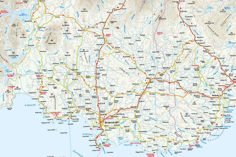 Produktbild: Reise Know-How Landkarte Neuseeland, S&uuml;dinsel (1:550.000)