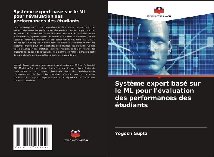Produktbild: Syst&egrave;me expert bas&eacute; sur le ML pour l'&eacute;valuation des performances des &eacute;tudiants
