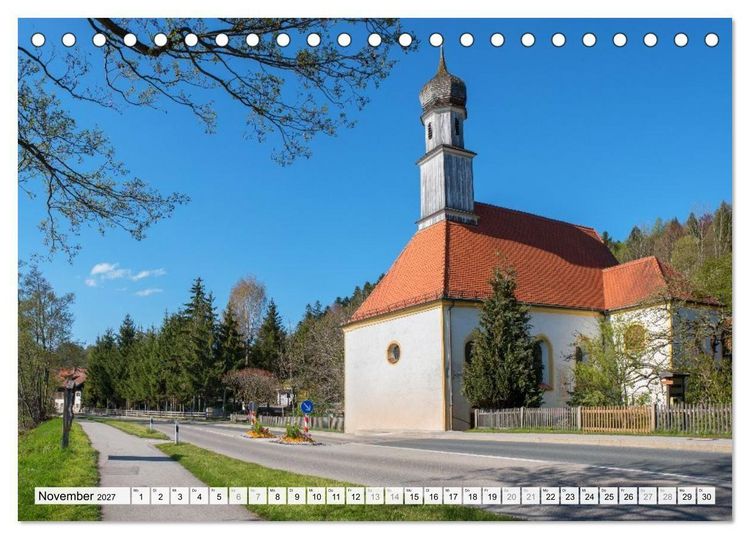Produktbild: Es is so schee am Tegernsee (Tischkalender 2027 DIN A5 quer), CALVENDO Monatskalender