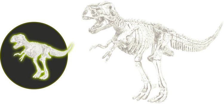 Produktbild: Ausgrabungsset - Nachtleuchtender T-Rex - T-Rex World