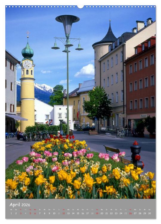 Produktbild: Sch&ouml;nes Land Tirol (Wandkalender 2026 DIN A2 hoch), CALVENDO Monatskalender
