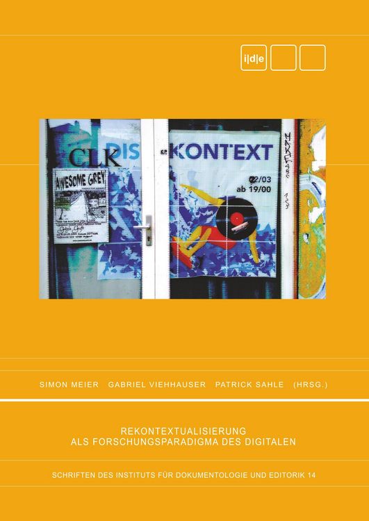 Produktbild: Rekontextualisierung als Forschungsparadigma des Digitalen