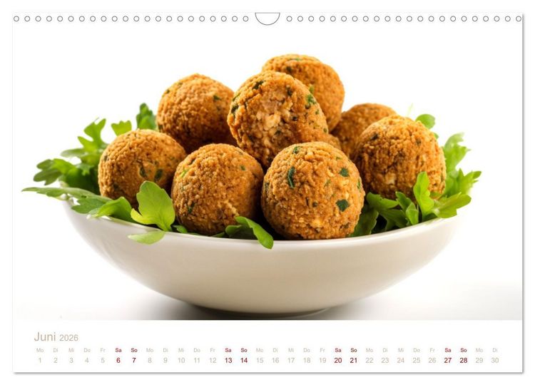 Produktbild: FAST FOOD (Wandkalender 2026 DIN A3 quer), CALVENDO Monatskalender