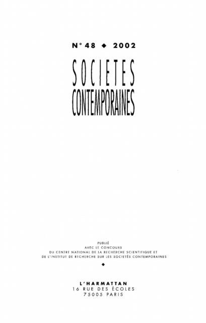 Produktbild: Societe contemporaine no. 48