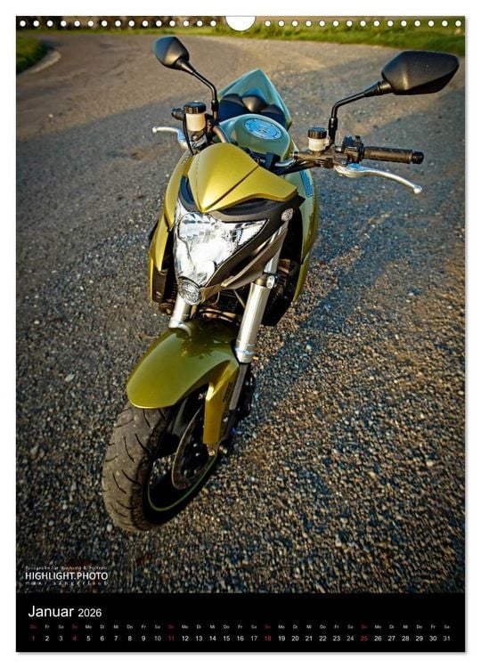Produktbild: HONDA CB1000R (Wandkalender 2026 DIN A3 hoch), CALVENDO Monatskalender