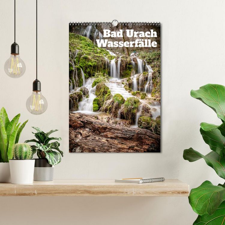 Produktbild: Bad Urach Wasserf&auml;lle (Wandkalender 2026 DIN A3 hoch), CALVENDO Monatskalender