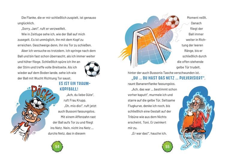Produktbild: Die Geisterkicker - Falsches Spiel und Eis am Stiel (Band 2)