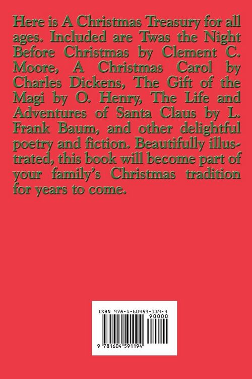 Produktbild: A Christmas Treasury -Classic Stories, Poems, and Holiday Favorites for the Whole Family