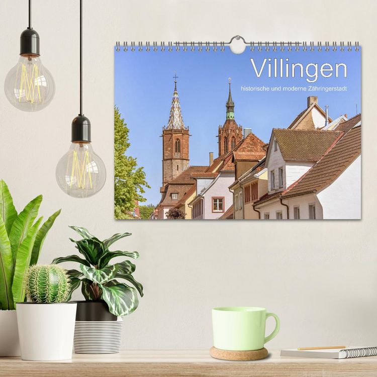 Produktbild: Villingen - historische und moderne Z&auml;hringerstadt (Wandkalender 2026 DIN A4 quer), CALVENDO Monatskalender