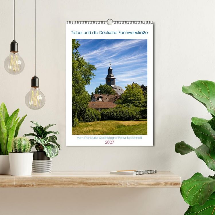 Produktbild: Trebur und die Deutsche Fachwerkstra&szlig;e (Wandkalender 2027 DIN A3 hoch), CALVENDO Monatskalender