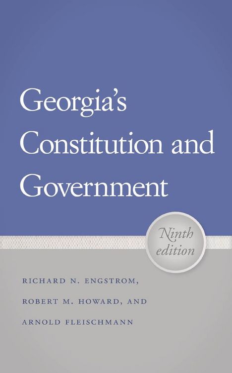 Produktbild: Georgia's Constitution and Government