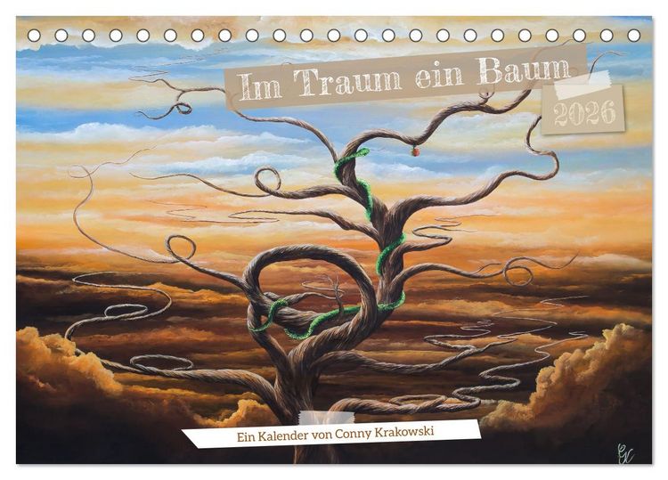 Produktbild: Im Traum ein Baum (Tischkalender 2026 DIN A5 quer), CALVENDO Monatskalender