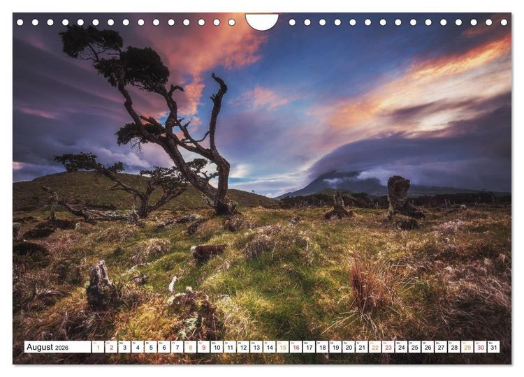 Produktbild: Azoren &ndash; Paradies im Atlantik (Wandkalender 2026 DIN A4 quer), CALVENDO Monatskalender
