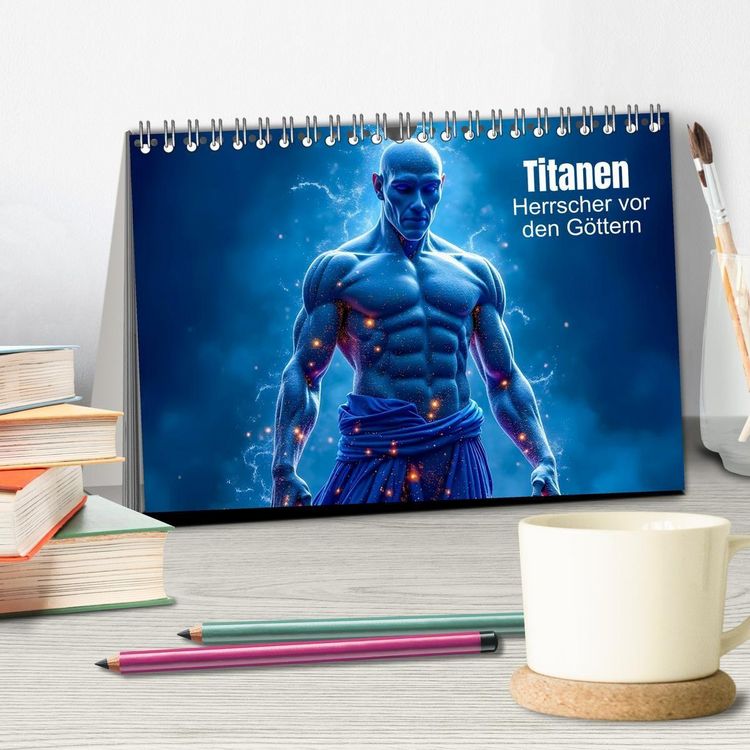 Produktbild: Titanen &ndash; Herrscher vor den G&ouml;ttern (Tischkalender 2027 DIN A5 quer), CALVENDO Monatskalender