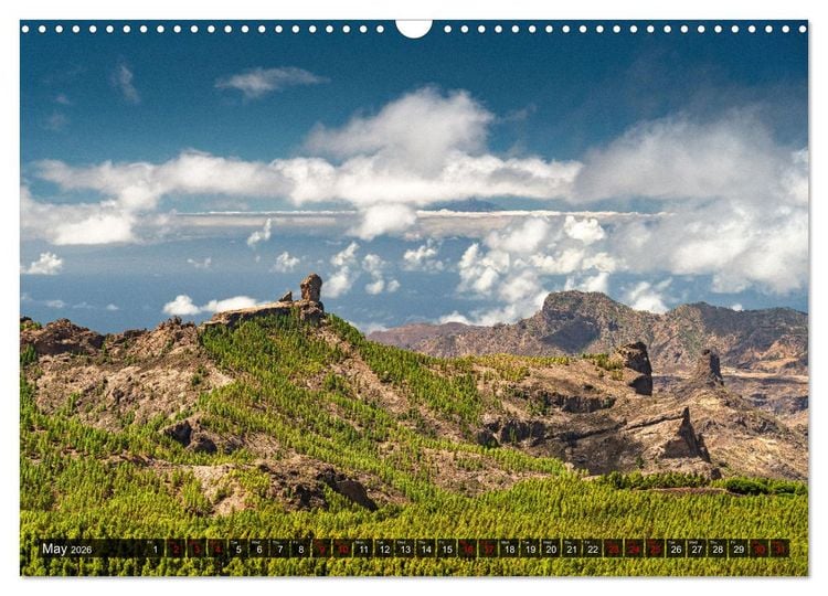 Produktbild: The canary islands Tenerife, Gran Canaria und Fuerteventura (Wall Calendar 2026 DIN A3 landscape), CALVENDO 12 Month Wall Calendar