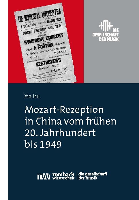 Produktbild: Mozart-Rezeption in China vom fr&uuml;hen 20. Jahrhundert bis 1949