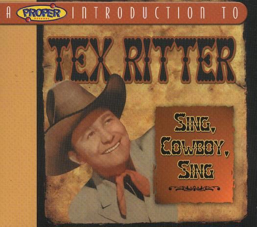 Produktbild: Sing,Cowboy,Sing/A Proper Introduction