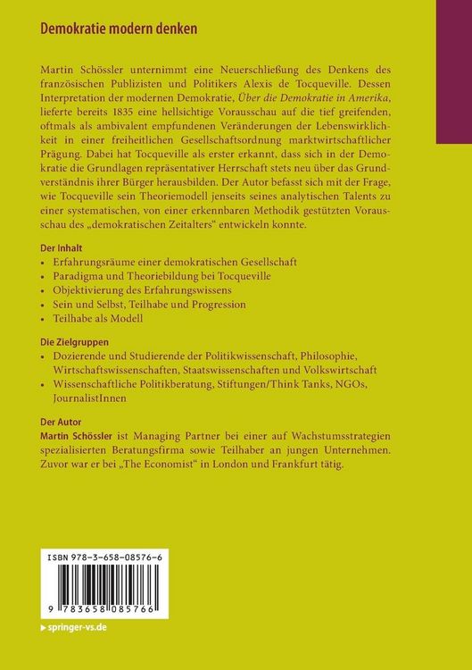 Produktbild: Demokratie modern denken