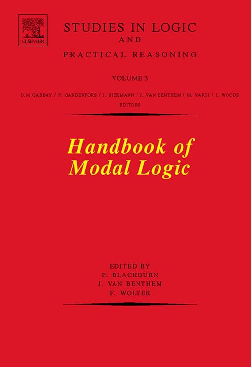 Produktbild: Handbook of Modal Logic