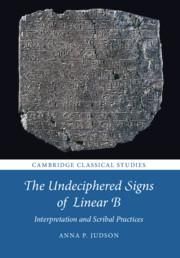 Produktbild: The Undeciphered Signs of Linear B