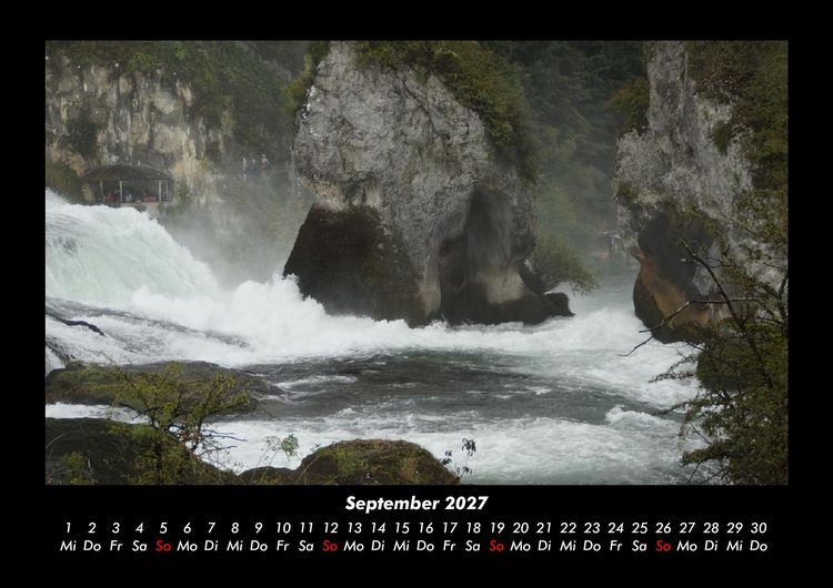 Produktbild: Wasserf&auml;lle 2027 Fotokalender DIN A3