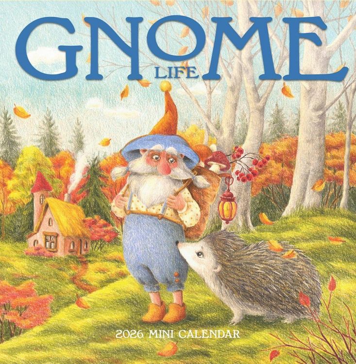 Produktbild: Gnome Life Mini Wall Calendar 2026